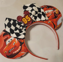 Load image into Gallery viewer, Lightning McQueen ears
