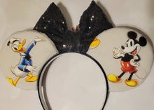 Load image into Gallery viewer, Classic Mickey and Minnie ears headband

