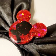 Load image into Gallery viewer, Black widow themed Mickey ears headband
