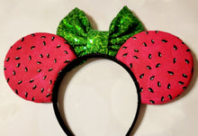 Load image into Gallery viewer, Heimlich watermelon Minnie ears
