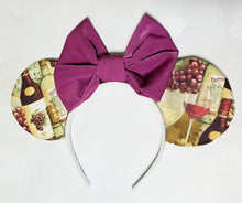 Load image into Gallery viewer, Wine themed Mickey ears
