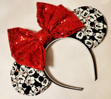 Load image into Gallery viewer, The many faces of Mickey ears headband
