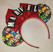 Load image into Gallery viewer, Marvels Avengers Mickey ears headband
