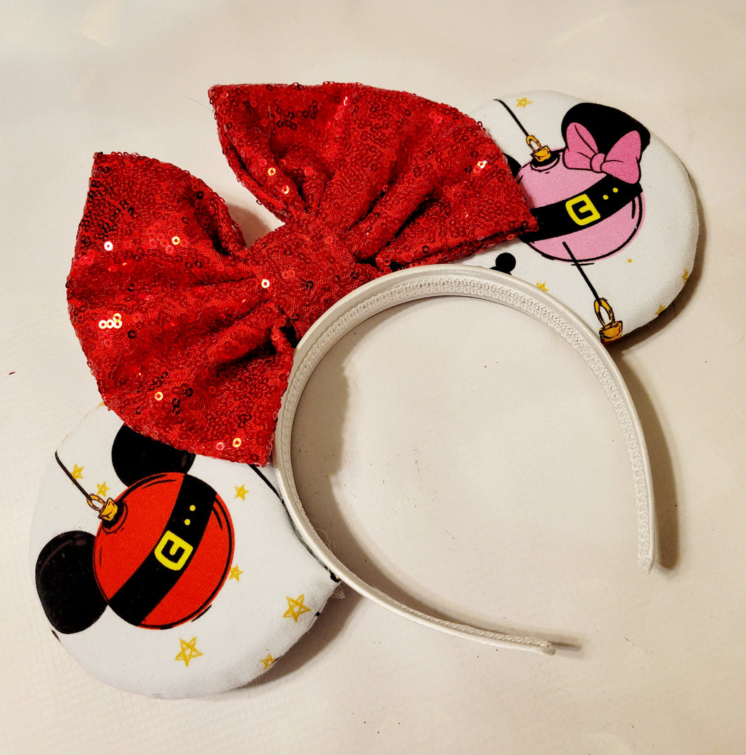 Disney ornaments light up Mickey ears headband