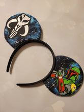 Load image into Gallery viewer, Boba Fett Mickey ears headband
