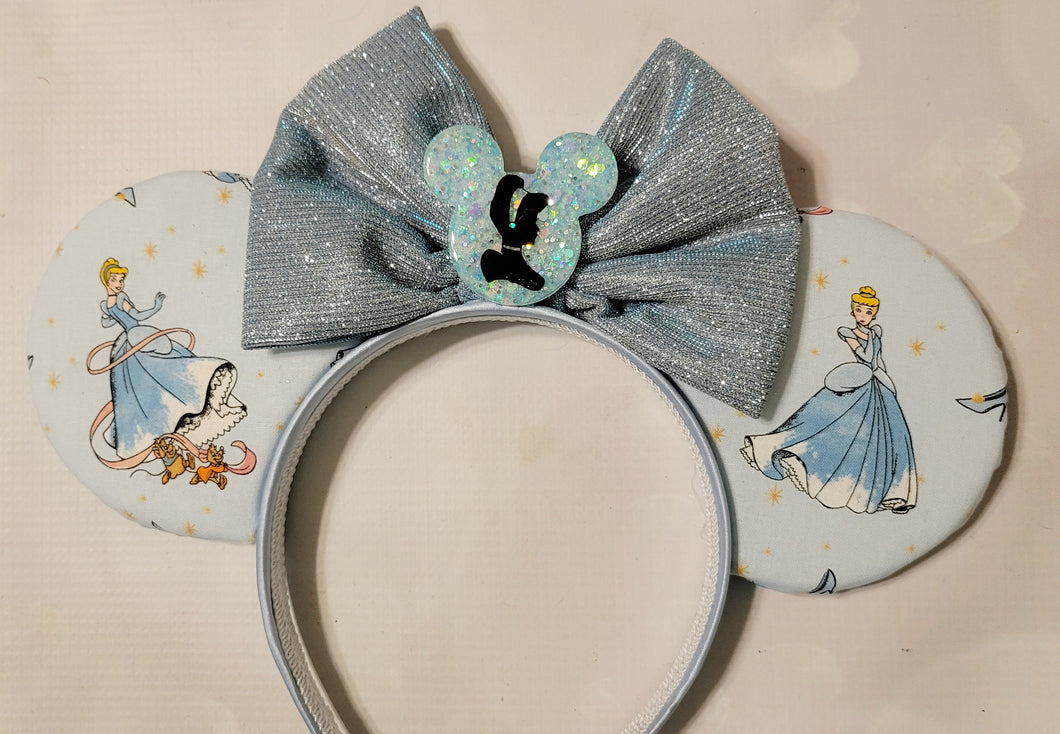 Cinderella themed Mickey ears