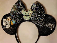 Load image into Gallery viewer, Halloween Mickey sparkle ears
