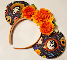 Load image into Gallery viewer, Coco themed Mickey ears headband
