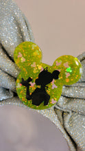 Load image into Gallery viewer, Princess Tiana with her frog Prince Mickey ears headband
