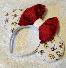 Load image into Gallery viewer, Pooh and Friends Christmas light up ears
